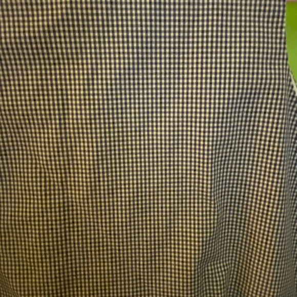 Navy and white gingham Rosalina romper - Picture 5 of 5